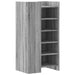 Pantofar, gri sonoma, 52x37,5x100 cm, lemn prelucrat - WALTI WALTI