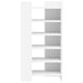 Pantofar, alb, 52x37,5x100 cm, lemn prelucrat - WALTI WALTI