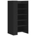 Pantofar, negru, 52x37,5x100 cm, lemn prelucrat - WALTI WALTI