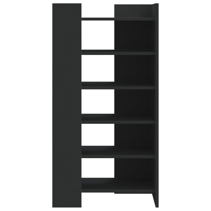 Pantofar, negru, 52x37,5x100 cm, lemn prelucrat - WALTI WALTI