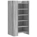 Pantofar, gri sonoma, 52x37,5x100 cm, lemn prelucrat - WALTI WALTI