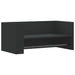 Raft de perete, negru, 70,5x35x30,5 cm, lemn prelucrat - WALTI WALTI