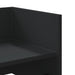 Raft de perete, negru, 70,5x35x30,5 cm, lemn prelucrat - WALTI WALTI