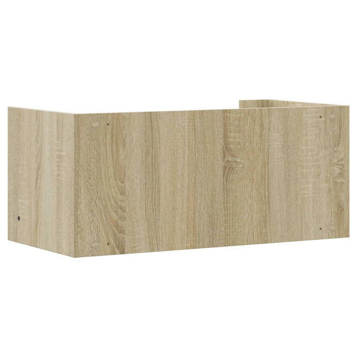 Raft de perete, stejar sonoma, 70,5x35x30,5 cm, lemn prelucrat - WALTI WALTI