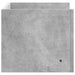 Raft de perete, gri beton, 70,5x35x30,5 cm, lemn prelucrat - WALTI WALTI