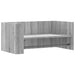 Raft de perete, gri sonoma, 70,5x35x30,5 cm, lemn prelucrat - WALTI WALTI