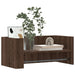 Raft de perete, stejar maro, 70,5x35x30,5 cm, lemn prelucrat - WALTI WALTI