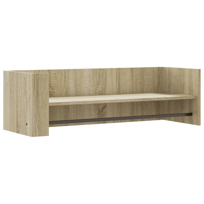 Raft de perete, stejar sonoma, 100x35x30,5 cm, lemn prelucrat - WALTI WALTI