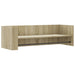 Raft de perete, stejar sonoma, 100x35x30,5 cm, lemn prelucrat - WALTI WALTI