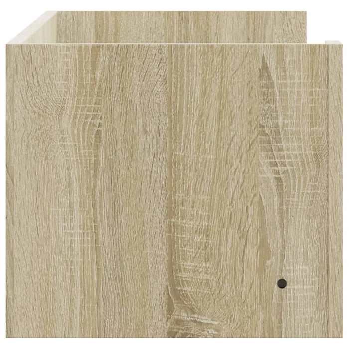 Raft de perete, stejar sonoma, 100x35x30,5 cm, lemn prelucrat - WALTI WALTI