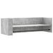 Raft de perete, gri beton, 100x35x30,5 cm, lemn prelucrat - WALTI WALTI
