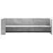 Raft de perete, gri beton, 100x35x30,5 cm, lemn prelucrat - WALTI WALTI