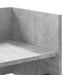 Raft de perete, gri beton, 100x35x30,5 cm, lemn prelucrat - WALTI WALTI
