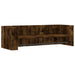 Raft de perete, stejar fumuriu, 100x35x30,5 cm, lemn prelucrat - WALTI WALTI