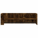 Raft de perete, stejar fumuriu, 100x35x30,5 cm, lemn prelucrat - WALTI WALTI