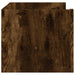Raft de perete, stejar fumuriu, 100x35x30,5 cm, lemn prelucrat - WALTI WALTI