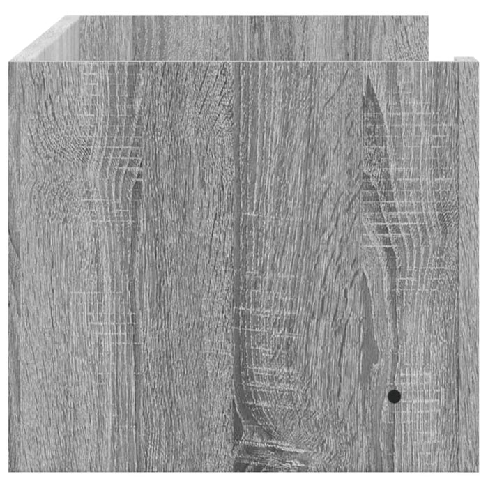 Raft de perete, gri sonoma, 100x35x30,5 cm, lemn prelucrat - WALTI WALTI