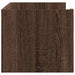 Raft de perete, stejar maro, 100x35x30,5 cm, lemn prelucrat - WALTI WALTI