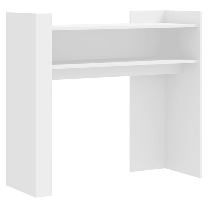 Masă consolă, alb, 100x35x90 cm, lemn prelucrat - WALTI WALTI