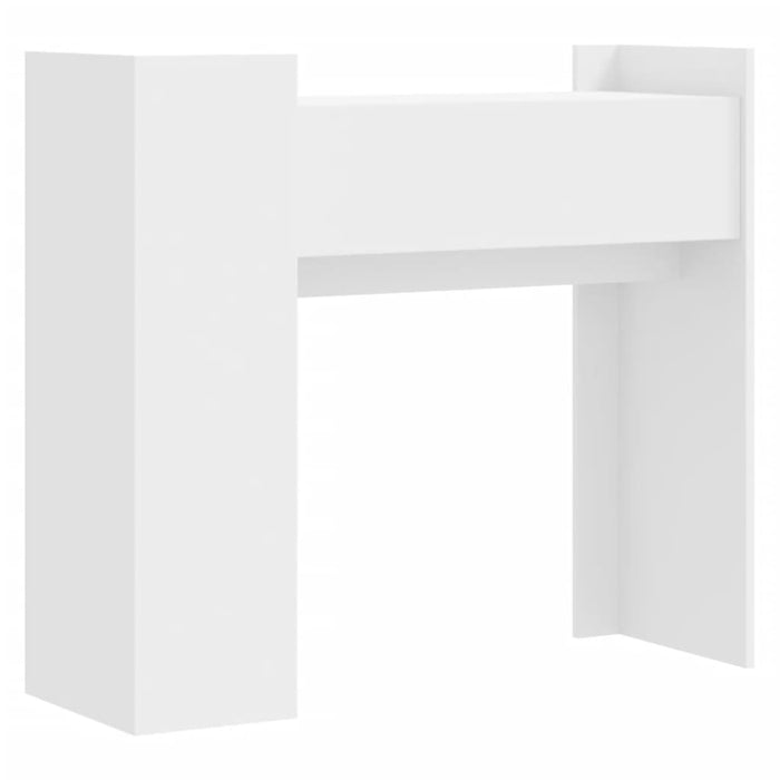 Masă consolă, alb, 100x35x90 cm, lemn prelucrat - WALTI WALTI