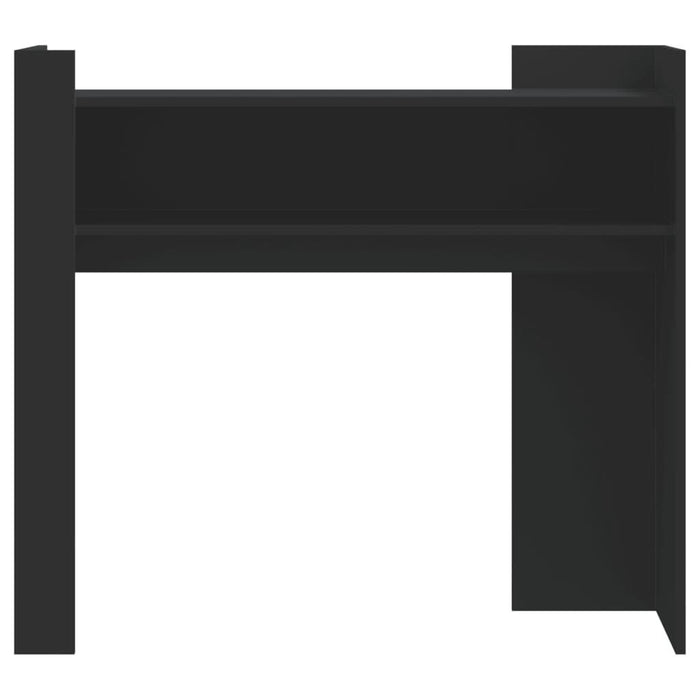 Măsuță consolă, negru, 100x35x90 cm, lemn prelucrat - WALTI WALTI