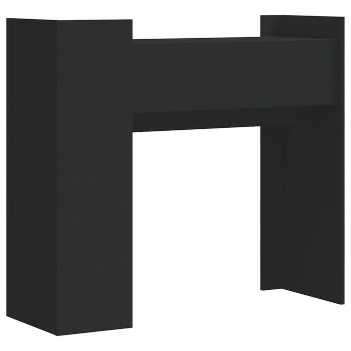 Măsuță consolă, negru, 100x35x90 cm, lemn prelucrat - WALTI WALTI