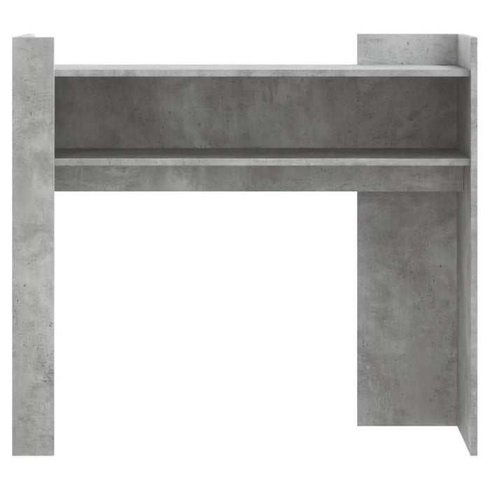 Masă consolă, gri beton, 100x35x90 cm, lemn prelucrat - WALTI WALTI