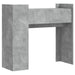 Masă consolă, gri beton, 100x35x90 cm, lemn prelucrat - WALTI WALTI