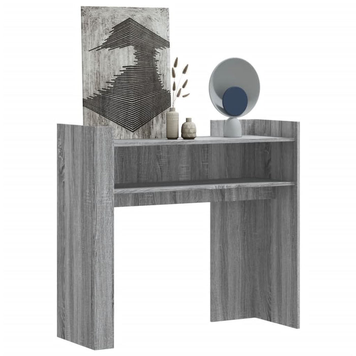Măsuță consolă, gri sonoma, 100x35x90 cm, lemn prelucrat - WALTI WALTI