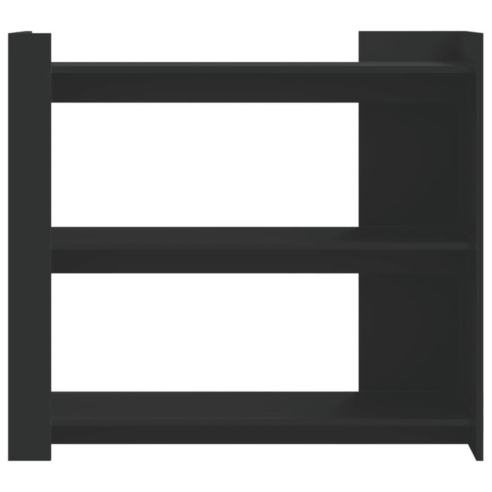 Măsuță consolă, negru, 100x35x90 cm, lemn prelucrat - WALTI WALTI