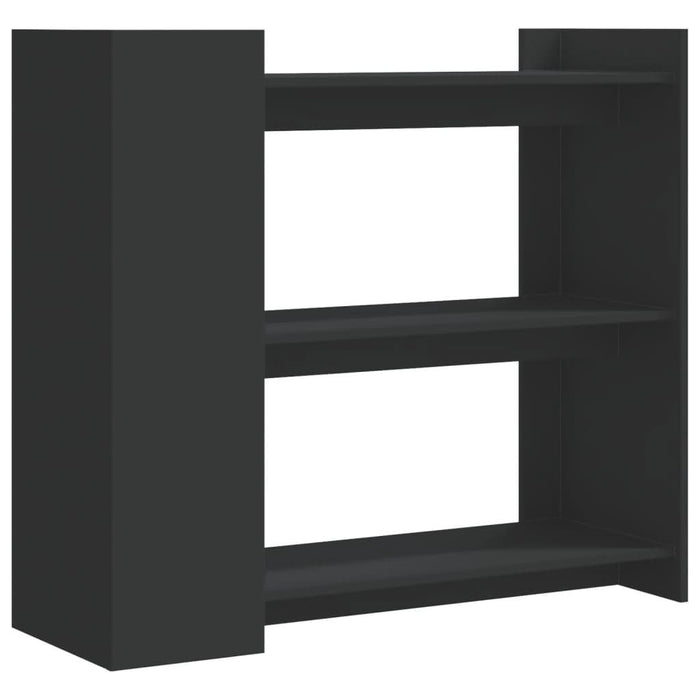 Măsuță consolă, negru, 100x35x90 cm, lemn prelucrat - WALTI WALTI