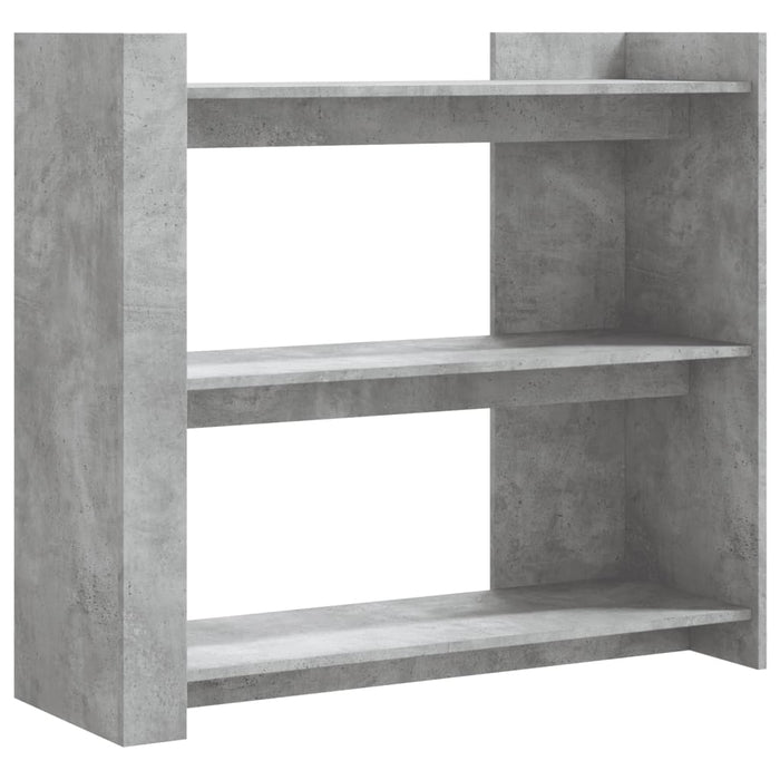 Masă consolă, gri beton, 100x35x90 cm, lemn prelucrat - WALTI WALTI