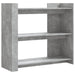 Masă consolă, gri beton, 100x35x90 cm, lemn prelucrat - WALTI WALTI