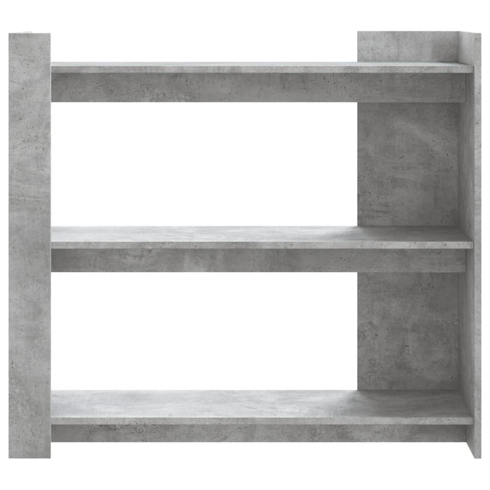 Masă consolă, gri beton, 100x35x90 cm, lemn prelucrat - WALTI WALTI