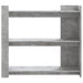 Masă consolă, gri beton, 100x35x90 cm, lemn prelucrat - WALTI WALTI