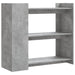 Masă consolă, gri beton, 100x35x90 cm, lemn prelucrat - WALTI WALTI