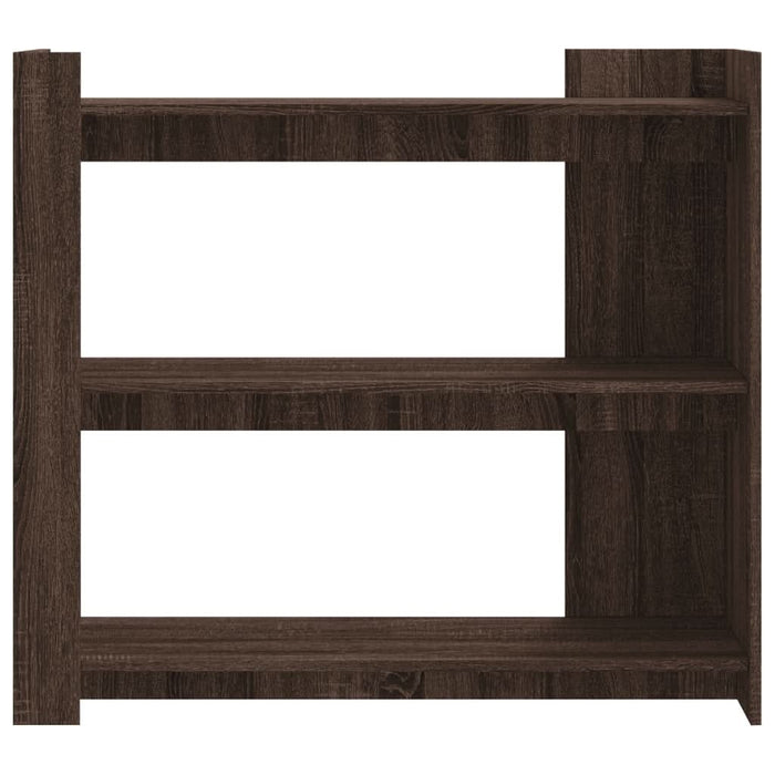 Măsuță consolă, stejar maro, 100x35x90 cm, lemn prelucrat - WALTI WALTI