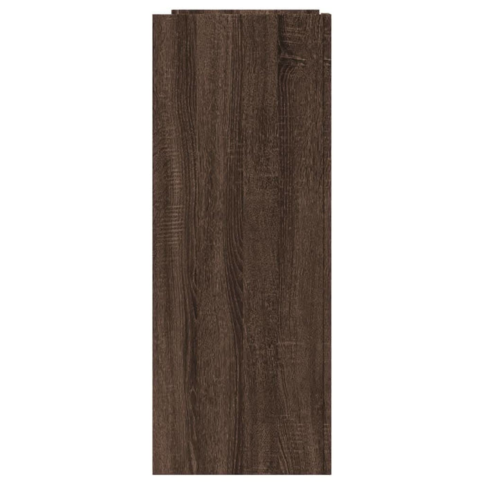Măsuță consolă, stejar maro, 100x35x90 cm, lemn prelucrat - WALTI WALTI