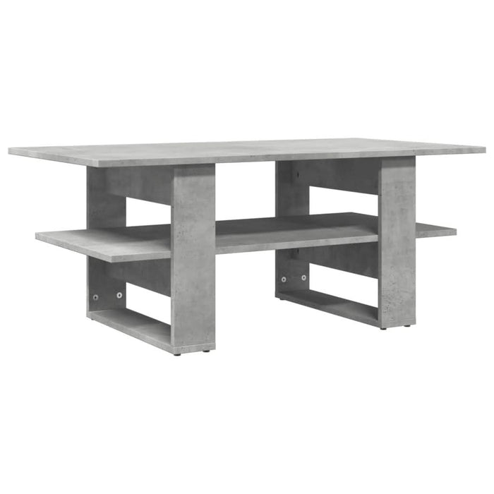 Măsuță de cafea, gri beton, 102x55x42 cm, lemn prelucrat - WALTI WALTI