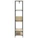 Suport de haine cu rafturi, stejar sonoma, lemn prelucrat - WALTI WALTI