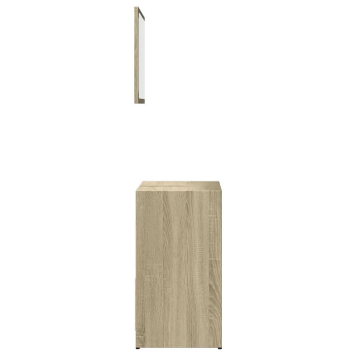 Set mobilier de baie, 2 piese, stejar sonoma, lemn prelucrat - WALTI WALTI