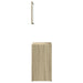Set mobilier de baie, 2 piese, stejar sonoma, lemn prelucrat - WALTI WALTI