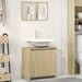 Set mobilier de baie, 2 piese, stejar sonoma, lemn prelucrat - WALTI WALTI