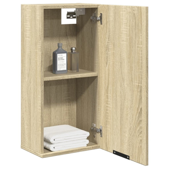 Dulap de baie montat pe perete, stejar sonoma, 32x20x67 cm - WALTI WALTI