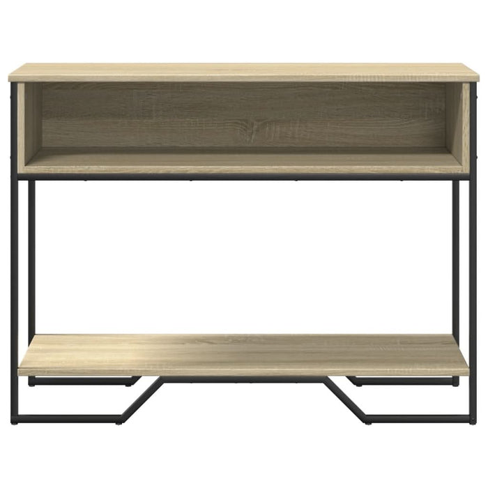 Măsuță consolă, stejar sonoma, 100x35x74,5 cm, lemn prelucrat - WALTI WALTI
