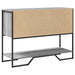 Măsuță consolă, gri sonoma, 100x35x74,5 cm, lemn prelucrat - WALTI WALTI