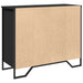 Dulap, negru, 91x35,5x74,5 cm, lemn prelucrat - WALTI WALTI