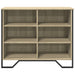 Dulap, stejar sonoma, 91x35,5x74,5 cm, lemn prelucrat - WALTI WALTI
