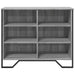 Dulap, gri sonoma, 91x35,5x74,5 cm, lemn prelucrat - WALTI WALTI
