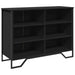 Dulap, negru, 101x35,5x74,5 cm, lemn prelucrat - WALTI WALTI